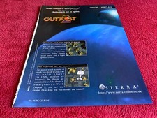 PAD65 GAME ADVERT 12X9 OUTPOST 2 PC CD picture