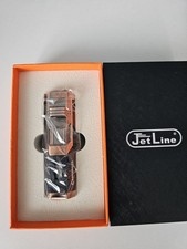 JetLine Challenger Triple Jet Torch Cigar Lighter Copper and Black New In Box.  picture