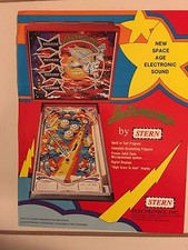 1978 STERN LECTRONAMO PINBALL PROMOIONAL BROCHURE --New IN PLASTIC COVER picture