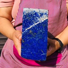8.73LB Natural high-grade lapis Hand Polished Crystal Mineral Specimen Healing picture