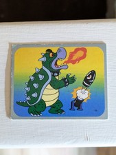 vtg rare 1985 Nintendo Amada Super Mario Bros Mini Card - Bowser Rookie picture