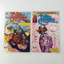 The Dark Crystal #1-2 Movie Adaptation Set 1 2 Lot 8.5-9.0 VF/NM (1983 Marvel) picture