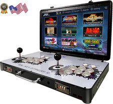 Portable 20000 in 1 Metal Box 3D Arcade Game Console 22 inch Screen Retro picture