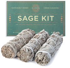 4 Inch White Sage Sticks - Natural California Smudge Sticks with Instructions picture