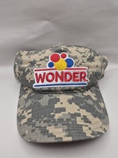 Wonder Bread, Digital Camo, Adjustable Baseball Cap Hat w/ USO Patch picture