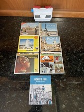 Vintage GAF View-Master Model G Viewer 7 Reel Packets Disney World's Fair picture