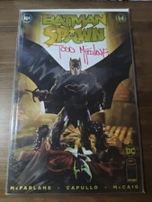Batman Spawn #1 McFarlane Toys Store Exclusive Signed Todd McFarlane Rare LE COA picture
