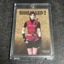 Ultra  Vintage Resident Evil Claire Trading Card picture