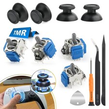 4Pack Joysticks for PS5 TMR Electromagnetic Joystick Replacement Blue picture