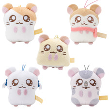 Mini Hamtaro Plush Strap Bag Charm Japanese Gashapon Capsule Anime Toy 1 Random picture