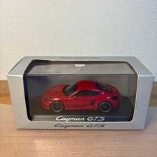 Minichamps Porsche Cayman GTS 1/43 Mini Car Red Age14+ picture