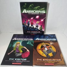 Scholastic Animorphs: The Graphic Novel Trade Paperback Lot 3 Encounter/Invasion picture