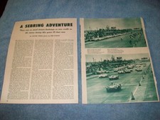 1959 12-Hours of Sebring Vintage Race Highlights Article 