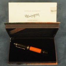 Montblanc Meisterstuck Ernest Hemingway Ltd. Ed. Fountain Pen w/18k Nib Size F picture