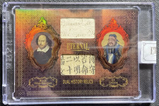 Shakespeare - Confucius 2024 Eternal Relic #/D 32/99 Hanzi Charactors Patch Card picture