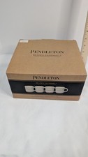Pendleton Ceramic Mug Set of 4 Beaded Sandshell Collection Boxed w/ Box NEW F/S picture