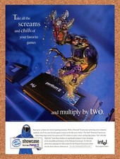 1998 Half-Life Intel Pentium II Processor Original Advertisement / Promo v1 picture