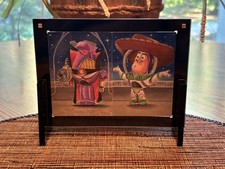 2025 Topps 30 Yrs Of Toy Story Mini Zurg & Buzz Puzzle Sketch Sandy Lopopolo 1/1 picture