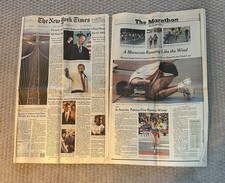 2000 NY Times NYC Marathon Results Special Section picture