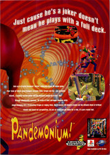 Crystal Dynamics Pandemonium PlayStation Video Game Magazine Ad 1996 Retro picture