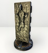 Star Wars Han Solo In Carbonite Hand Painted Statue 8 Inches Tall For Display picture