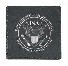 Intelligence Support Activity Slate Coaster picture