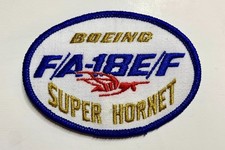 Boeing F/A-18E/F Super Hornet Fighter Jet Aircraft Airplane F-18 F18 patch picture
