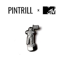 ⚡RARE⚡ PINTRILL x MTV VIDEO MUSIC AWARDS MTV MOON MAN AWARD PIN *BRAND NEW* 🎵🎸 picture