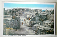 53. Hopi Indian Pueblo, Arizona from the early 1900's, unused picture