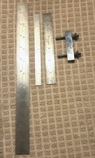 L.S.STARRETT No. 299 Rule Clamp 321R,303,339 Rules Vintage Athol Mass MADE TOOLS picture