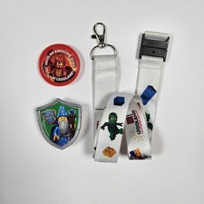 LEGOLAND California Pop Badge Lanyard Collectors Castle Hotel Dragon RARE Bundle picture