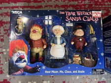 Lot of 2 NECA Year Without A Santa Claus Figure Sets Heat Miser & Snow Miser picture
