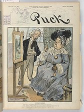 Photo:Puck Magazine Cover 1903 Artist Rich Woman Art Cartoon F A Nankivell picture