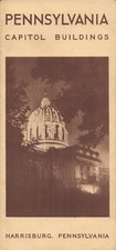 Vintage 1950's Pennsylvania Capitol Buildings - Harrisburg Brochure picture