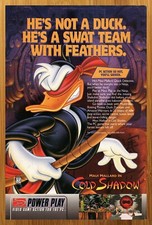 1996 Maui Mallard in Cold Shadow PC SNES Game Boy Print Ad/Poster Disney Art 90s picture