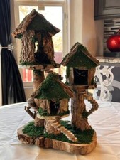 DIY Fairy House (you decorate inside and out) With Lights Comes Assembled picture