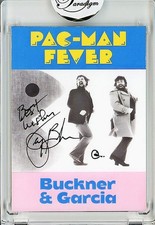 -PAC-MAN FEVER- BUCKNER & GARCIA Signed/Autograph/Auto VIDEO GAME Music Card picture