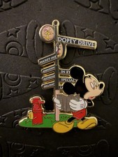 Mickey Mouse Dopey Drive Studio Lot Sign Pin DEC TWDS Burbank Cast Member 2026 picture