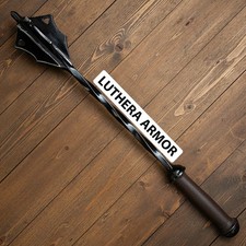 Medieval Warrior Mace Battle Ready Hand Forged High Carbon Steel - 16th Century picture