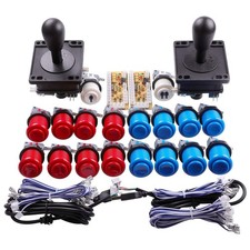 2-Player Arcade Buttons and Joystick DIY Controller Kit for Raspberry picture