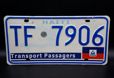 HAITI License Plate - ISLAND of Hispaniola - NICE QUALITY picture
