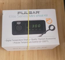 Pulsar Elite Series Mini eNail Kit Digital Temperature Display Titanium Black picture