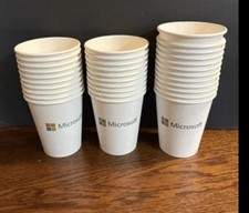 Vintage microsoft unused paper cup Lot 32  picture