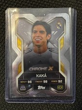 TOPPS MATCH ATTAX 2025/26 CHROME X KAKA REAL MADRID CARD # CX 5 picture