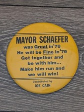 Mayor Don Schaefer 1978 BALTIMORE MD Large 4