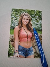 MILEY CYRUS, YOUNG BEAUTIFUL, GLOSSY COLOR, 4X6 PHOTO, BRAND NEW  picture