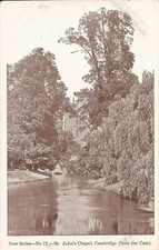 Cambridge, ENGLAND - U. K. - ST. John's Chapel from River Cam picture