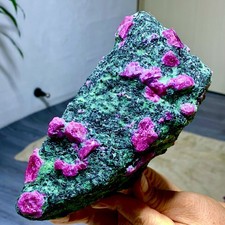 3.49LB Natural green Ruby zoisite (anylite) crystal Chakra Healing Energy picture