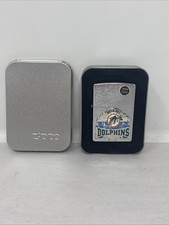 2003 Zippo Lighter Miami Dolphins 3D NFL New picture