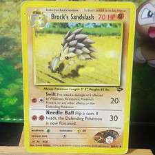 Brock’s Sandslash 36/132 - Gym Heroes Unlimited - 2000 Uncommon 70 HP picture